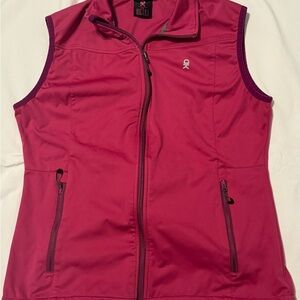 Women's Fuchsia Sleeveless Vest